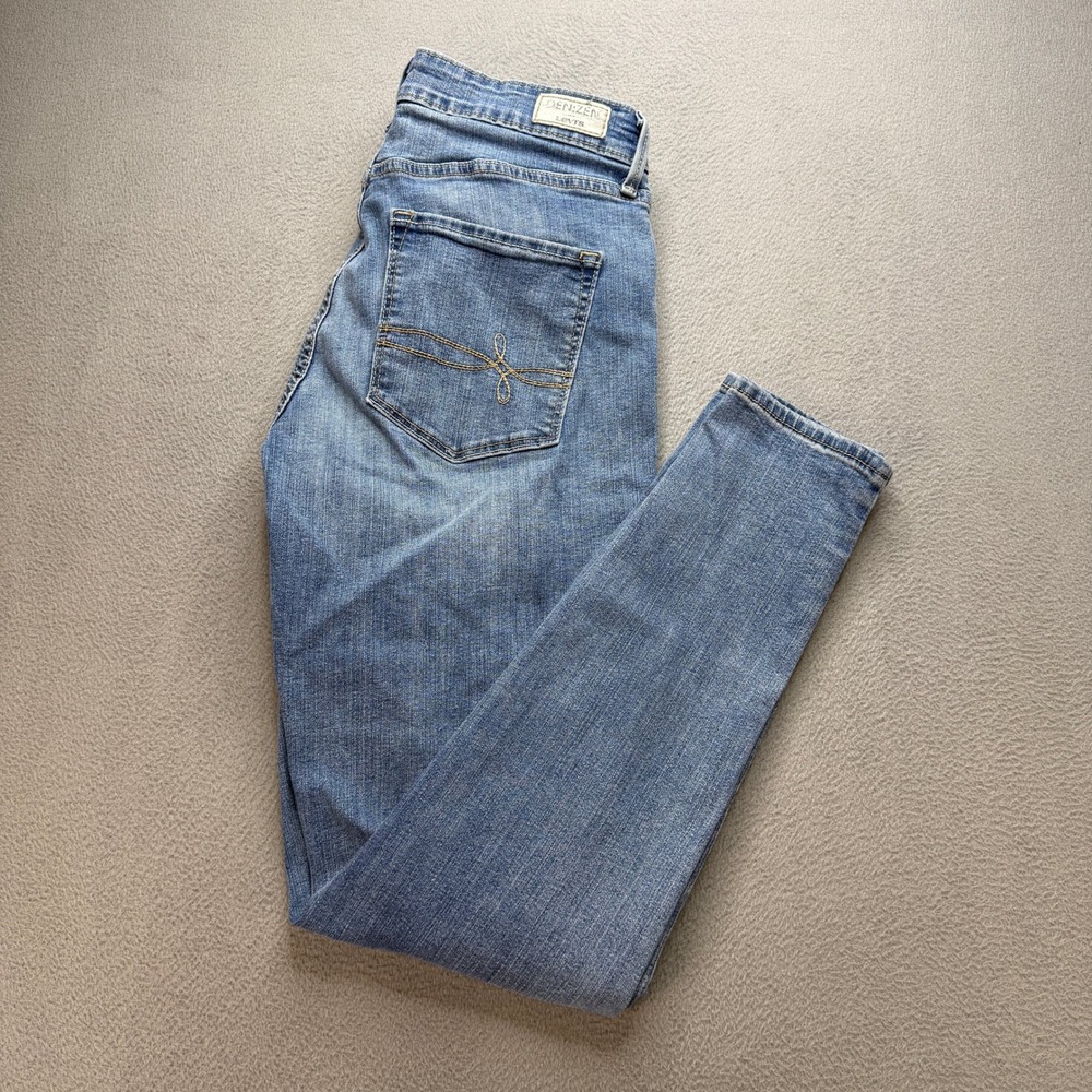 Levis Denizen Modern Skinny Jeans Womens 8M Blue Cotton Blend Stretch Denim